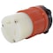 Ac Works Locking Connector, L7-20R, 20 A, 277V AC, Single Phase, Orange ASL720R - alternate 1